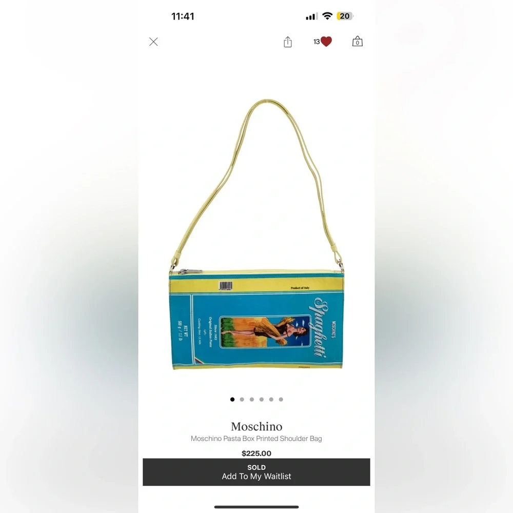 Moschino Pre-Jeremy Scott era Spaghetti box bag - Picture 13 of 13